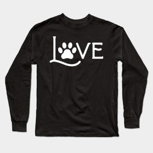 Dog love Long Sleeve T-Shirt